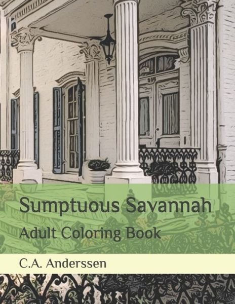 Cover for C a Anderssen · Sumptuous Savannah (Paperback Bog) (2020)