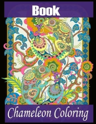 Cover for Nr Grate Press · Book Chameleon Coloring (Paperback Bog) (2020)