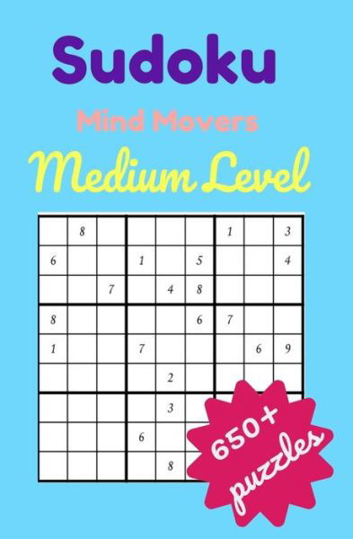 Cover for Mind Movers · Mind Movers Sudoku Puzzles Medium Level (Paperback Book) (2020)
