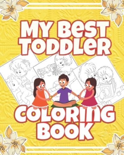 Cover for Hanine Ilyas · My best toddler Coloring book (Paperback Book) (2020)