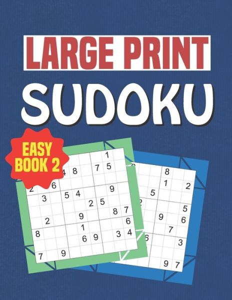 Cover for Yellow Turtle Press · Large Print Sudoku Easy Book 2 (Paperback Book) (2020)