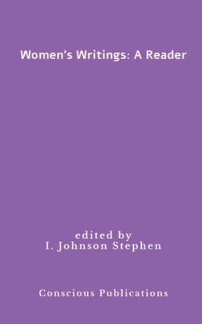 Cover for I Johnson Stephen · Women's Writings: A Reader (Paperback Bog) (2022)