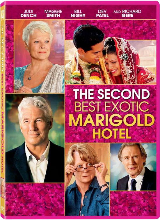 Cover for Second Best Exotic Marigold Hotel (DVD) (2015)