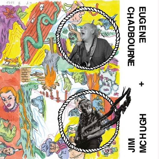 Cover for Eugene Chadbourne &amp; Jim Mchugh · Bad Scene (CD) (2021)