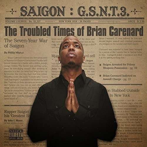 Cover for Saigon · G.s.n.t.3. the Troubled Times of Brian Carenard (LP) (2014)
