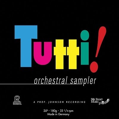 Cover for Tutti! Orchestral Sampler (VINYL)