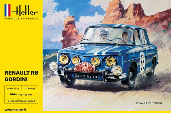 Cover for Heller · 1/24 Renault R8 Gordini (Toys)