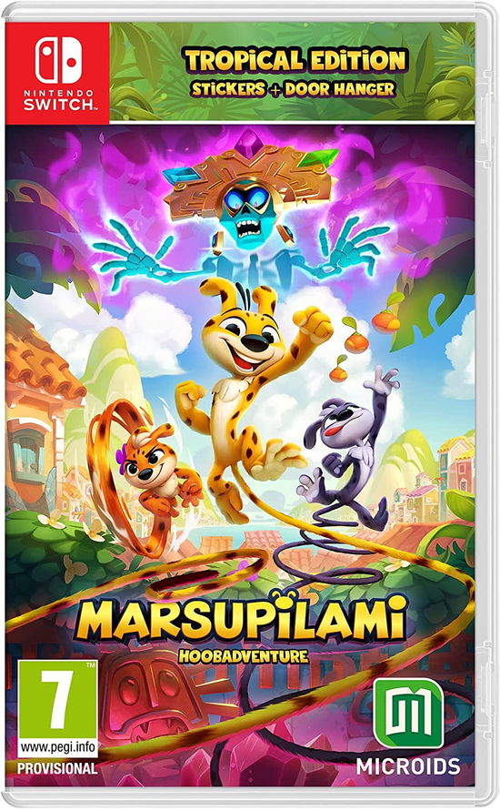 Cover for Marsupilami · Marsupilami: Hoobadventure (SWITCH) [Tropical edition]