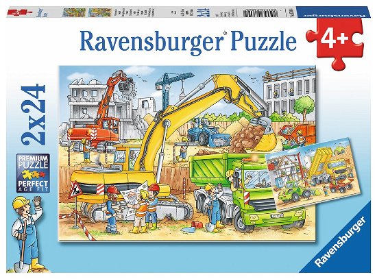 Cover for Ravensburger · Viel zu tun.Baustelle (Kinderpuzz)07800 (Buch) (2019)
