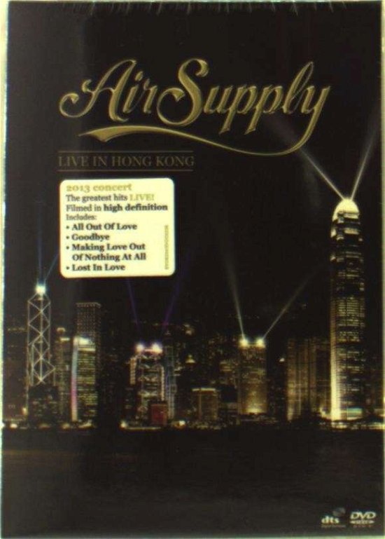 Cover for Air Supply · Live in Hong Kong (DVD) (2018)