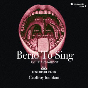 Cover for Lucile Richardot · Berio to Sing (CD) [Japan Import edition] (2021)