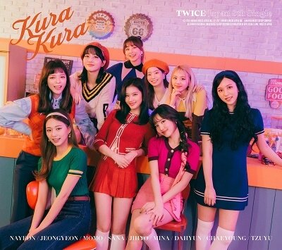 Cover for TWICE · KURA KURA -A VERSION- (CD/DVD) (2021)