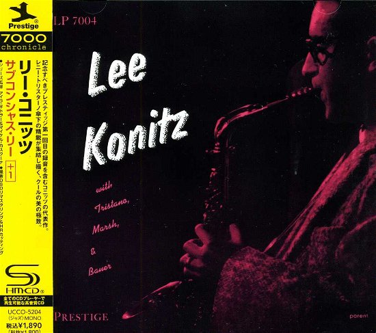 Cover for Lee Konitz · Lee Konitz with Tristano.marsh &amp; Bauer (CD) [Remastered edition] (2013)