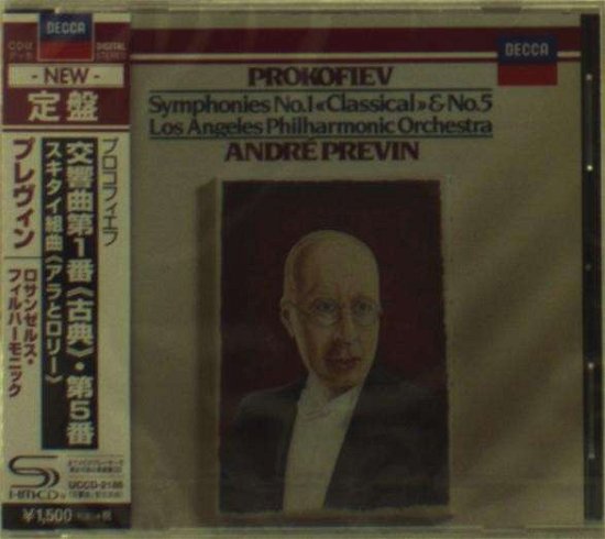 Cover for S. Prokofiev · Symphonies No.1,5/Ala &amp; Lolly (CD) (2015)