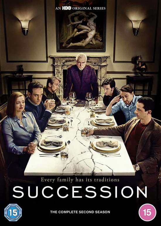 Cover for Succession S2 Dvds · Succession S2 (DVD) (2020)