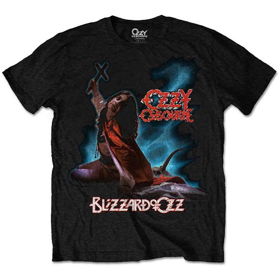 Ozzy Osbourne Unisex T-Shirt: Blizzard of Ozz - Ozzy Osbourne - Marchandise - PHD - 5055979918004 - 3 mars 2023
