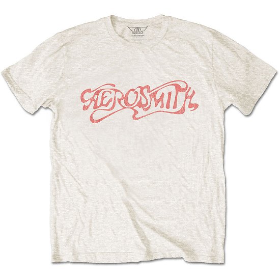 Aerosmith Unisex T-Shirt: Classic Logo - Aerosmith - Fanituote -  - 5056368610004 - 