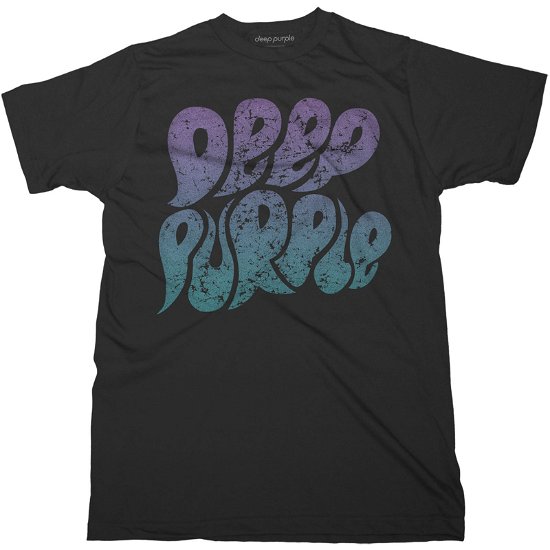 Deep Purple Unisex T-Shirt: Bubble Logo - Deep Purple - Merchandise -  - 5056737203004 - 