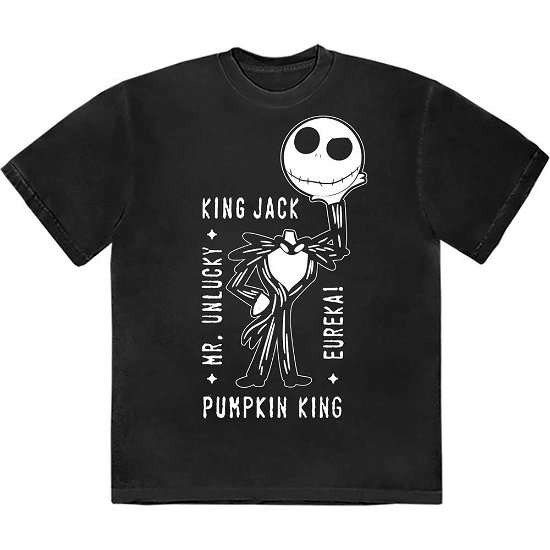 The Nightmare Before Christmas Unisex T-Shirt: Headless Jack - Nightmare Before Christmas - The - Merchandise -  - 5056737229004 - 