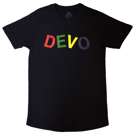 Devo Unisex T-Shirt: Logo - Devo - Merchandise -  - 5056737245004 - 