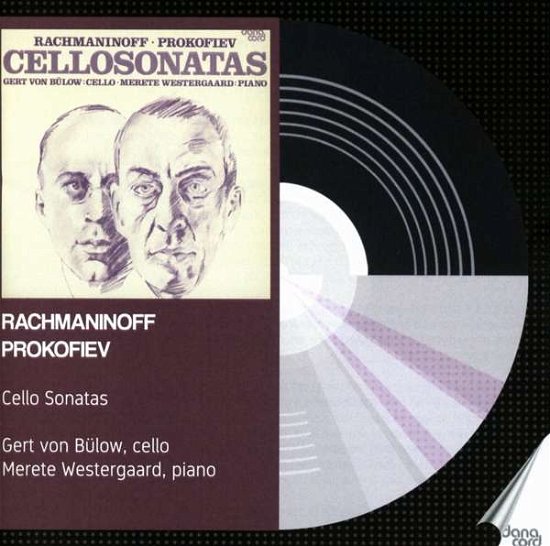 Cover for Von Bulow / Westergaard · Sergei Prokofiev / Sergei Rachmaninoff: Cello Sonatas (CD) (2019)