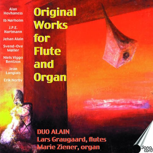 Cover for Hovhaness / Langlais / Bentzon / Graugaard · Original Works for Flute &amp; Organ (CD) (2001)