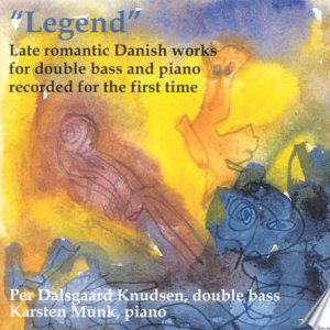Danish Works for Double Bass & Piano - Glass / Hegner / Neruda / Munk / Knudsen - Muziek - DAN - 5709499593004 - 1 juni 2002