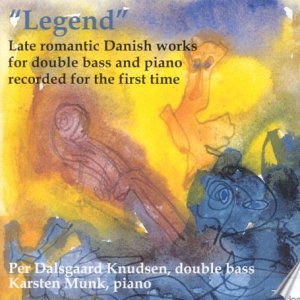 Cover for Glass / Hegner / Neruda / Munk / Knudsen · Danish Works for Double Bass &amp; Piano (CD) (2002)