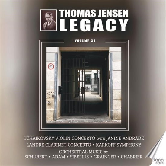 Cover for Adam / Chabrier / Tchaikovsky / Andrade · Thomas Jensen Legacy, Vol. 21 (CD) (2024)