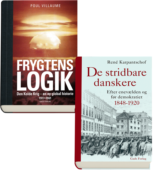 Cover for Ingen Forfatter · Frygtens logik og De stridbare danskere (Book) [1. Painos] (2020)