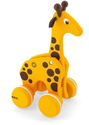 BRIO - Pull Along Giraffe - Brio - Merchandise - Brio - 7312350302004 - 2020