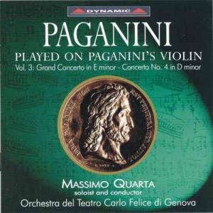 Massimo Quarta - Paganini - Musikk - DYNAMIC - 8007144604004 - 29. oktober 2007