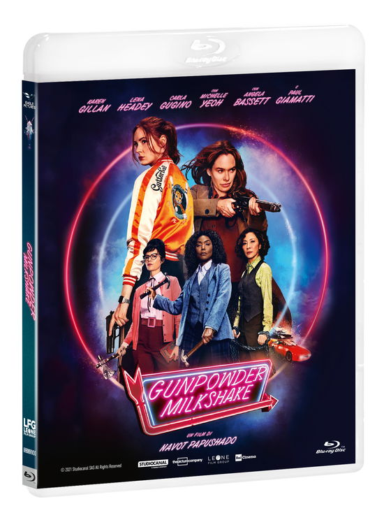 Cover for Gunpowder Milkshake (Blu-Ray) (2021)