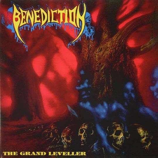 Cover for Benediction · The Grand Leveller (Blue Vinyl) (LP) [Coloured edition] (2019)