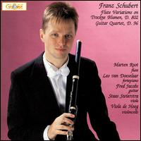 Flute Variation D 802 / Guitar Quintete D 96 - Schubert / Root / Swierstra / Jacobs / De Hoog - Musik - GLOBE - 8711525504004 - 1. december 1995