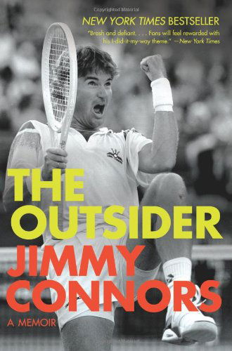 Cover for Jimmy Connors · The Outsider: A Memoir (Paperback Book) [Reprint edition] (2014)