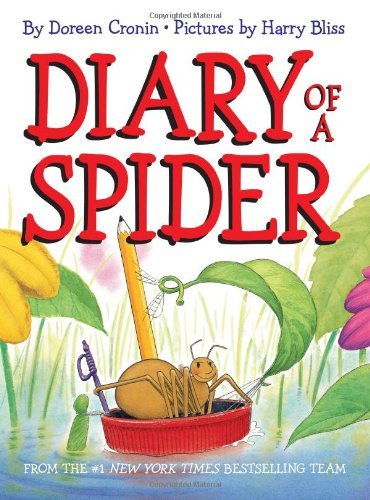 Cover for Doreen Cronin · Diary of a Spider (Inbunden Bok) (2013)