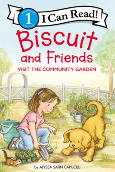 Cover for Alyssa Satin Capucilli · Biscuit and Friends Visit the Community Garden - I Can Read Level 1 (Paperback Bog) (2022)
