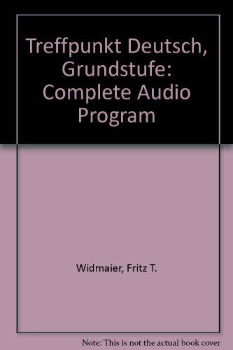 Cover for Eric P. Widmaier · Treffpunkt Deutsch Grundstufe (Audiobook (CD)) [4th Revised edition] (2003)