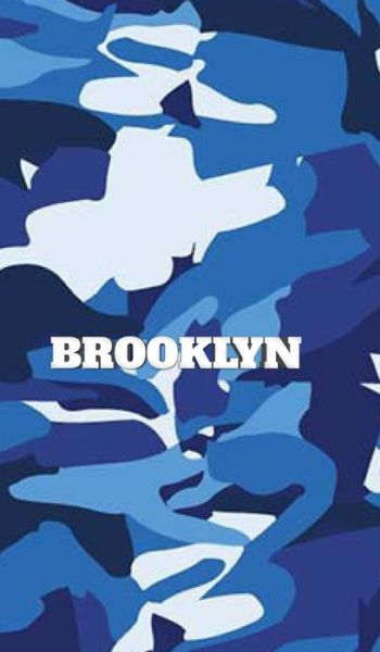 Brooklyn blue camouflage Creative journal Sir Michael Huhn Artist designer Edition - Sir Michael Huhn - Books - Blurb - 9780464426004 - May 1, 2020