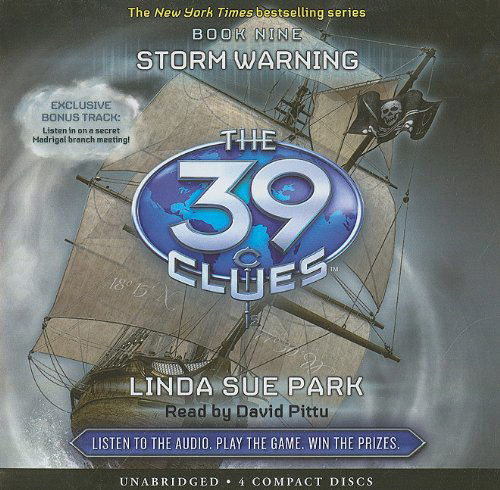 Cover for Linda Sue Park · Storm Warning (The 39 Clues, Book 9) - Audio Library Edition (Audiobook (CD)) [Unabridged edition] (2010)