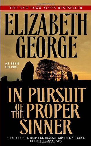 Cover for Elizabeth George · In Pursuit of the Proper Sinner (Paperback Bog) [Reprint edition] (2009)