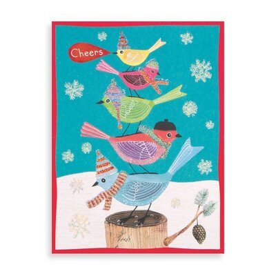 Cover for Geninne D. Zlatk Galison · Festive Avian Friends Holiday Glitz (Flashcards) (2014)