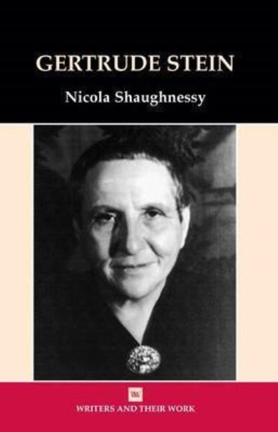 Cover for Nicola Shaughnessy · Gertrude Stein (Hardcover Book) (2004)