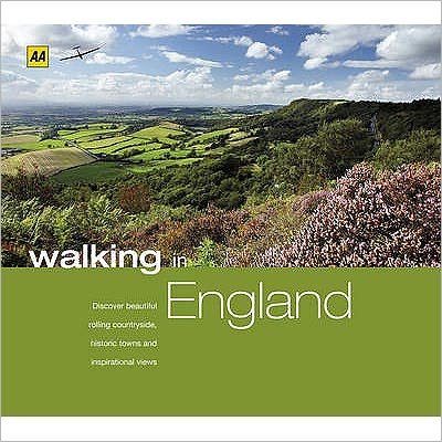 Cover for Aa Walking in England (Bog)