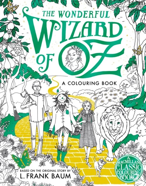 Cover for Macmillan · The Wonderful Wizard of Oz Colouring Book (Paperback Bog) (2024)