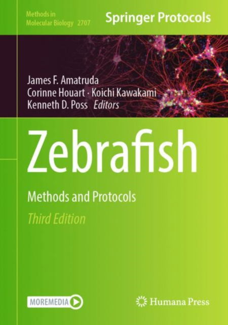 Zebrafish: Methods and Protocols - Methods in Molecular Biology - - Books - Springer-Verlag New York Inc. - 9781071634004 - September 6, 2023
