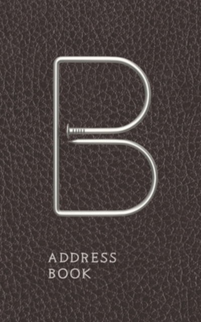 Cover for Manly Monogram Designs · B Address Book (Paperback Book) (2019)