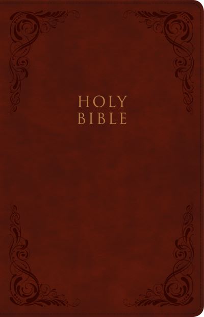 Cover for Holman Bible Holman Bible Staff · KJV Large Print Personal Size Reference Bible, Burgundy LeatherTouch (Book) (2021)