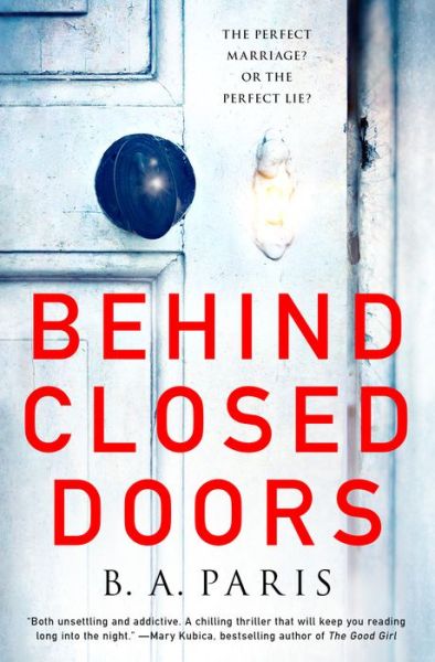 Cover for B. A. Paris · Behind Closed Doors (Hardcover Book) (2016)